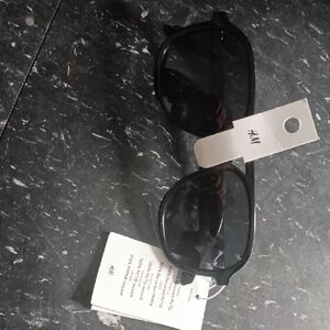 H&M Black Oversized Round Sunglasses